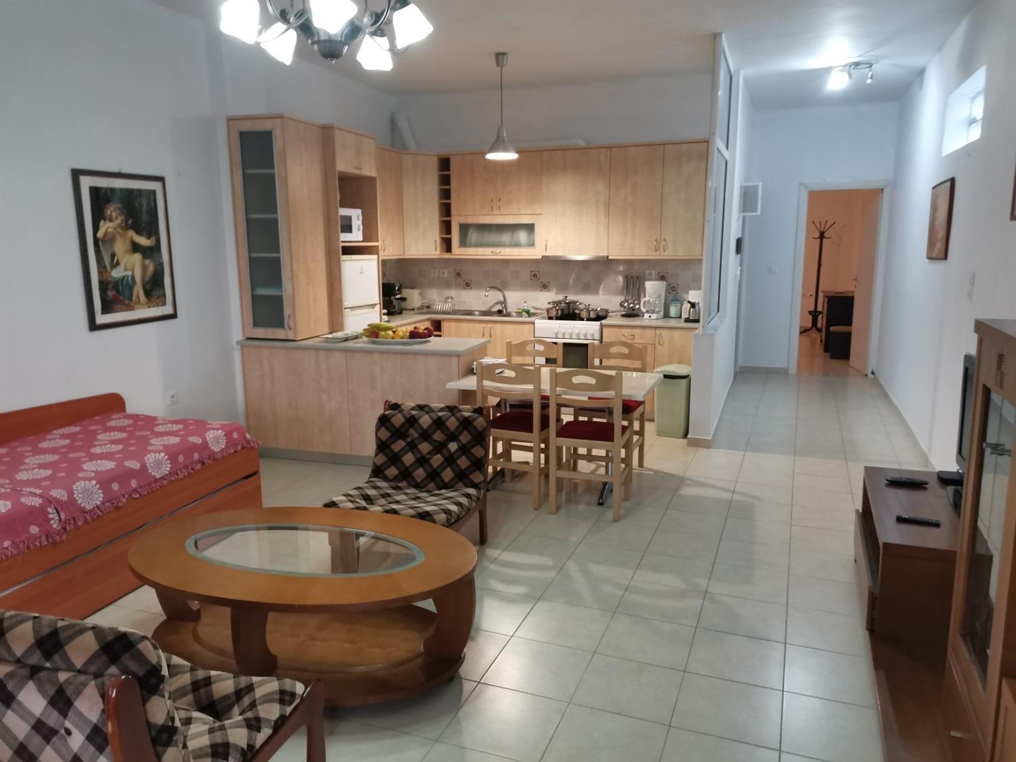 Stratos Sunset House Lägenhet Koutsourás Exteriör bild