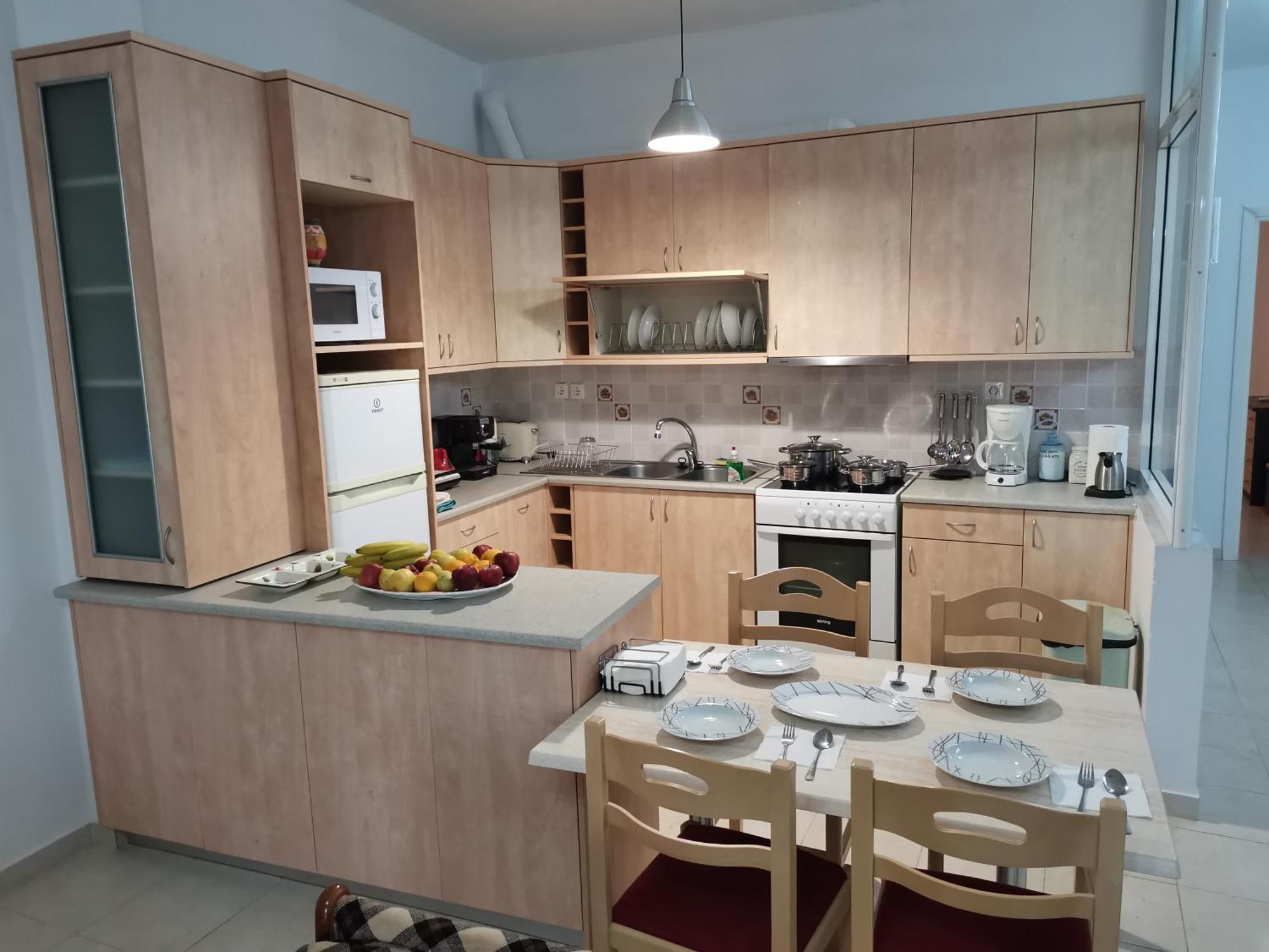 Stratos Sunset House Lägenhet Koutsourás Exteriör bild